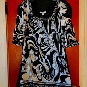 White House Black Market Silk Shift dress